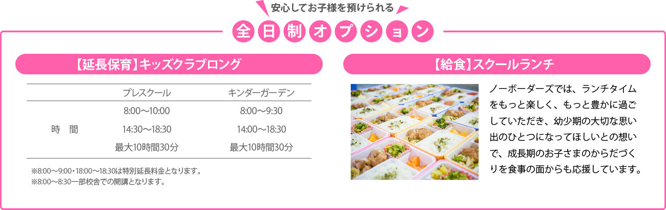 全日制オプション