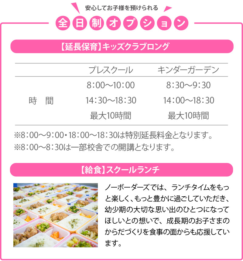 全日制オプション